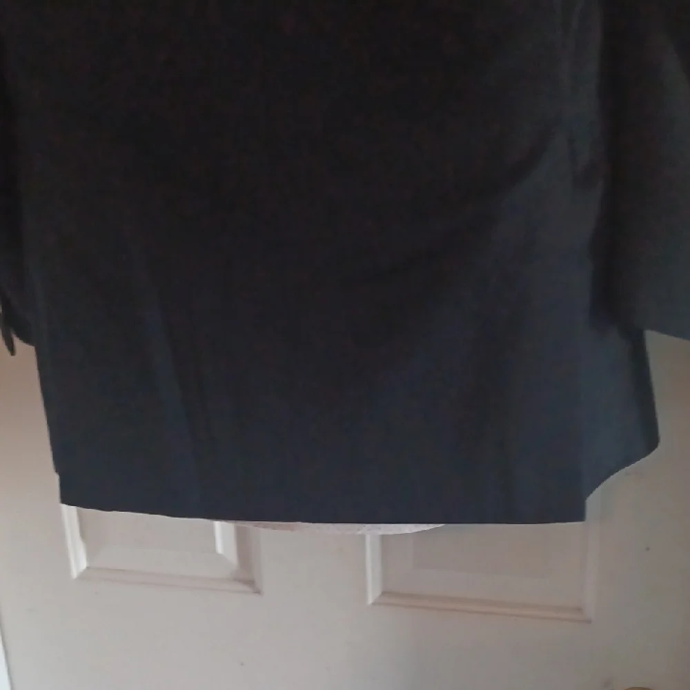 Custom Navy Double-Breasted Cashmere Blazer w/ Gold Buttons - Picture 11 of 12